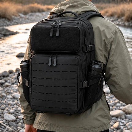 Falour Outdoor Tactical Backpack – 45L Durable Waterproof Hiking & Travel Assault Pack