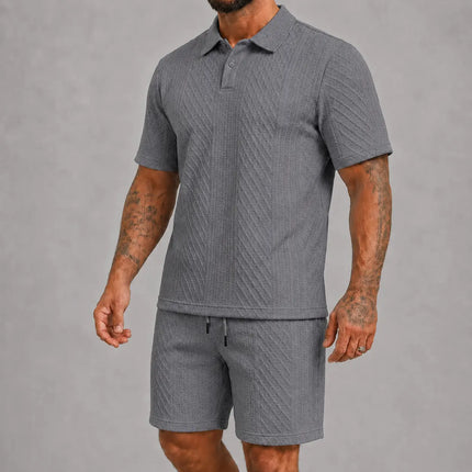 Men’s Summer Lightweight Casual 2-Piece Set