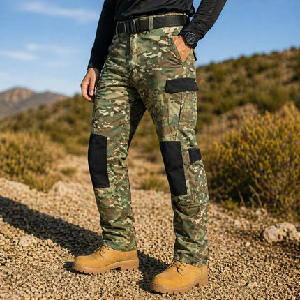 Men's Urban Cargo Outdoor Pants Waterproof Ripstop Tactical Pants