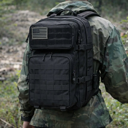 Falour Elite Outdoor Tactical Assault Backpack – Durable Hiking & Travel Pack