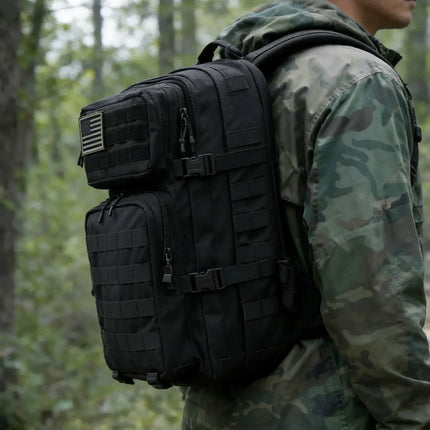 Falour Elite Outdoor Tactical Assault Backpack – Durable Hiking & Travel Pack