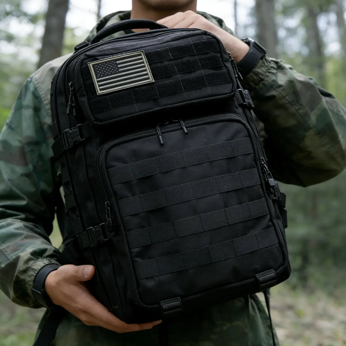 Falour Elite Outdoor Tactical Assault Backpack – Durable Hiking & Trav