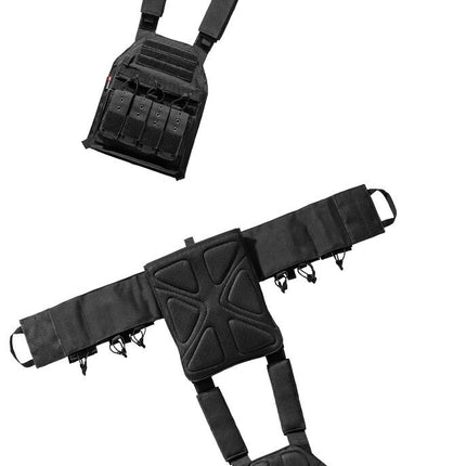 The Modular Rapid Assault Tactical Vest is a ultimate combat-ready plate carrier for all tactical situations.  The full-body MOLLE system allows you to easily add other essentials. Crafted from 1000D nylon, it offers exceptional durability, reinforced shoulder straps, and multiple patch panels for customization. 