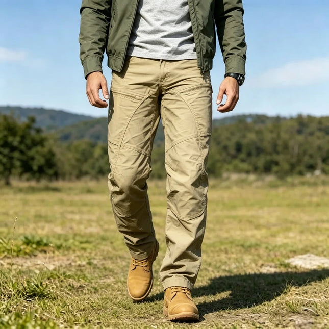 Men’s Urban Lightweight Waterproof Tactical Pants – Outdoor Cargo Hiking Pant