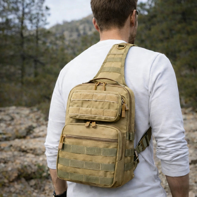 Outdoor Utility Tactical Sling Pack – Compact, Lightweight & Durable