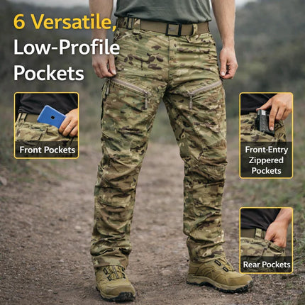 Men's Multicam Pants Urban Pro Stretch Tactical Pants