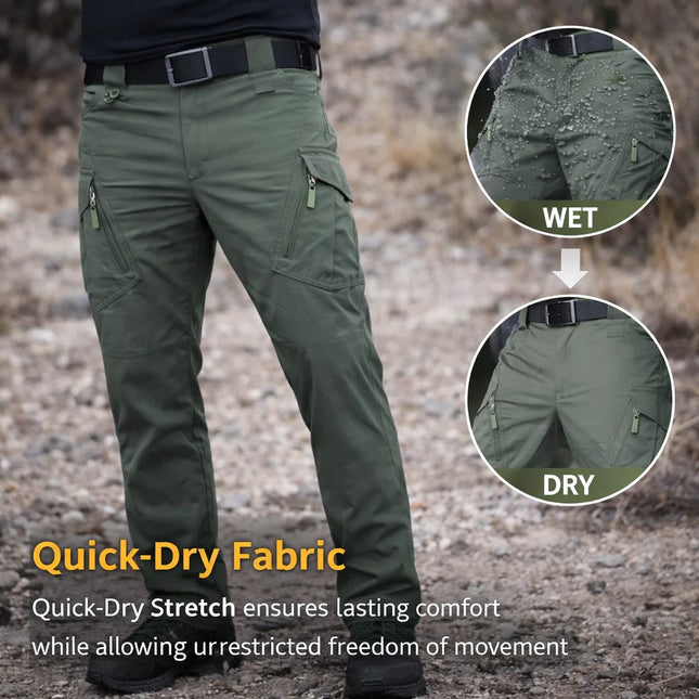 Men’s Lightweight Quick-Dry Stretch Cargo Pants