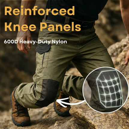 Men's Urban Cargo Pants Waterproof Ripstop Tactical Pants