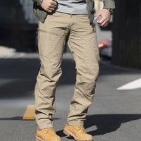 Remain dry while conquering every challenge with our Men's Urban Waterproof Ripstop Tactical Pants. These pants seamlessly combine style with exceptional waterproof protection, making them ideal for both urban exploration and outdoor adventures.