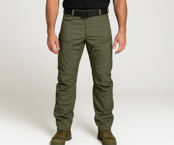 Men's Multi-Pocket Outdoor Cargo Pants – Army Green – Falour