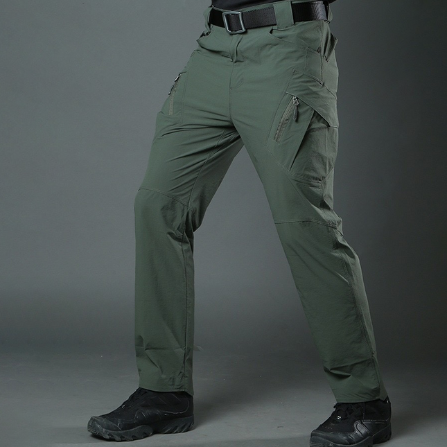 Durable Lightweight Pants with Elastic Fit and Quick-Dry Fabric