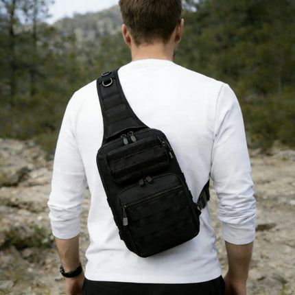 Outdoor Utility Tactical Sling Pack – Compact, Lightweight & Durable