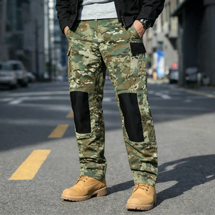 Men's Urban Cargo Outdoor Pants Waterproof Ripstop Tactical Pants