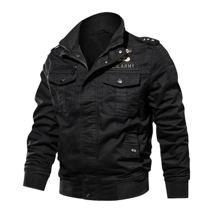 Falour Cotton Lightweight Army Winderbreaker Jacket