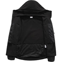 Men’s Warm Fleece Hooded Tactical Jacket – Military Style