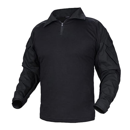 The G3 Pro Rapid Assault Combat Shirt With Pockets is famous for its high-level moisture-wicking ability. Its body fabric is much lighter than the arms, making it highly breathable. Also, the forearms are reinforced with material that doesn’t allow wear or tearing even in tough settings.