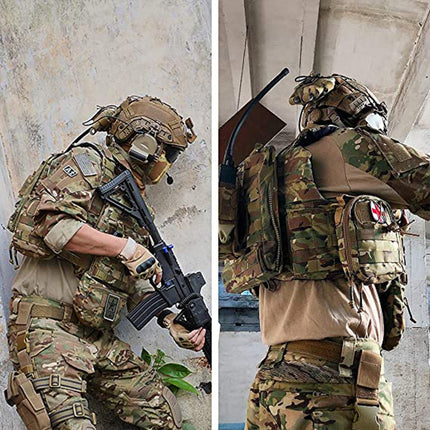 The G3 Pro Rapid Assault Combat Shirt With Pockets is famous for its high-level moisture-wicking ability. Its body fabric is much lighter than the arms, making it highly breathable. Also, the forearms are reinforced with material that doesn’t allow wear or tearing even in tough settings.