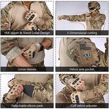 The G3 Pro Rapid Assault Combat Shirt With Pockets is famous for its high-level moisture-wicking ability. Its body fabric is much lighter than the arms, making it highly breathable. Also, the forearms are reinforced with material that doesn’t allow wear or tearing even in tough settings.