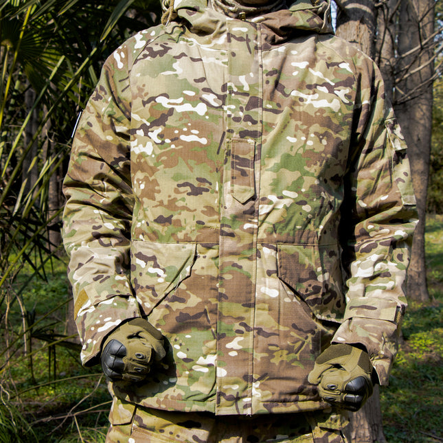 The G8 Soft Shell Tactical Jacket Coat Military Fleece Hooded. This classic jacket is built to last. You'll enjoy free range of motion thanks to a bi-swing back, and drawcord at the waist, bottom, and hood offer added protection and warmth. 