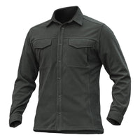 Men’s Stretch Fabric Flannel Shirt Jacket – Winter Warmth