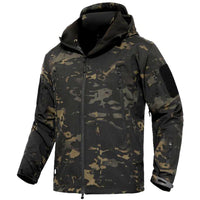 Men’s Softshell Outdoor Utility Jacket – Waterproof & Windproof