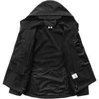 Men’s Softshell Outdoor Utility Jacket – Waterproof & Windproof