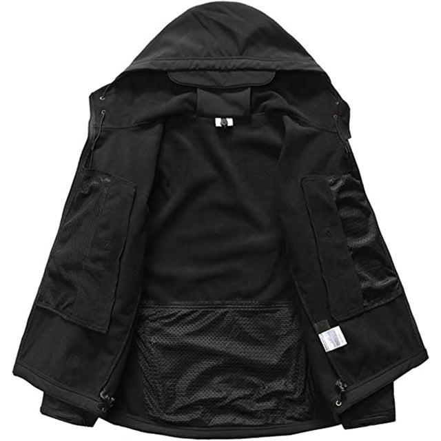 Men’s Softshell Outdoor Utility Jacket – Waterproof & Windproof