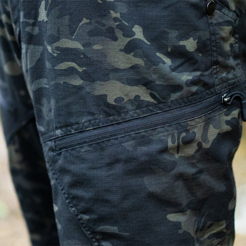The Men's Tactical Pant is created for urban tactical men pants with law enforcement, outdoorsman, and rugged adventurers in mind. These Men's Stretch Tactical Pants Urban Pro Stretch Pants are crafted using polycotton ripstop, a premium fabric blend that provides load-bearing capabilities, durability, and comfort far beyond anything else on the market. 